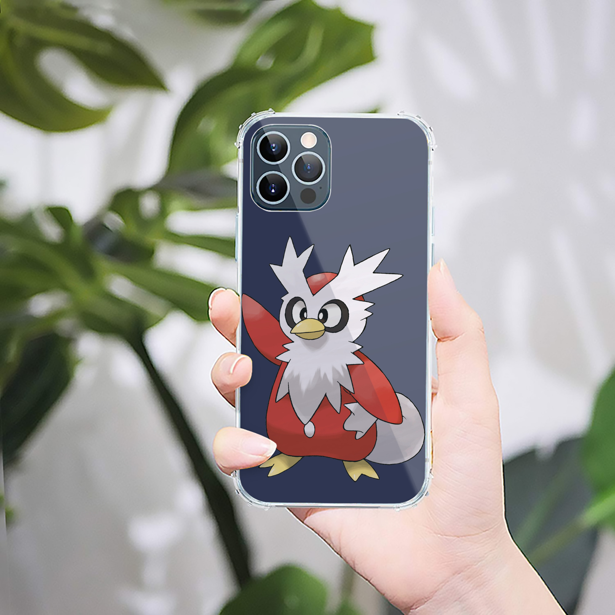 （画像用） ポケットモンスター Pokémon 【iPhone 12シリーズ対応】透明スマホケース（クリアソフトケース）